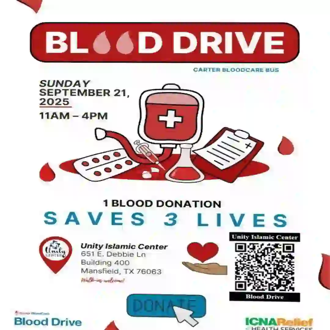 Blood Drive – Unity Islamic Center