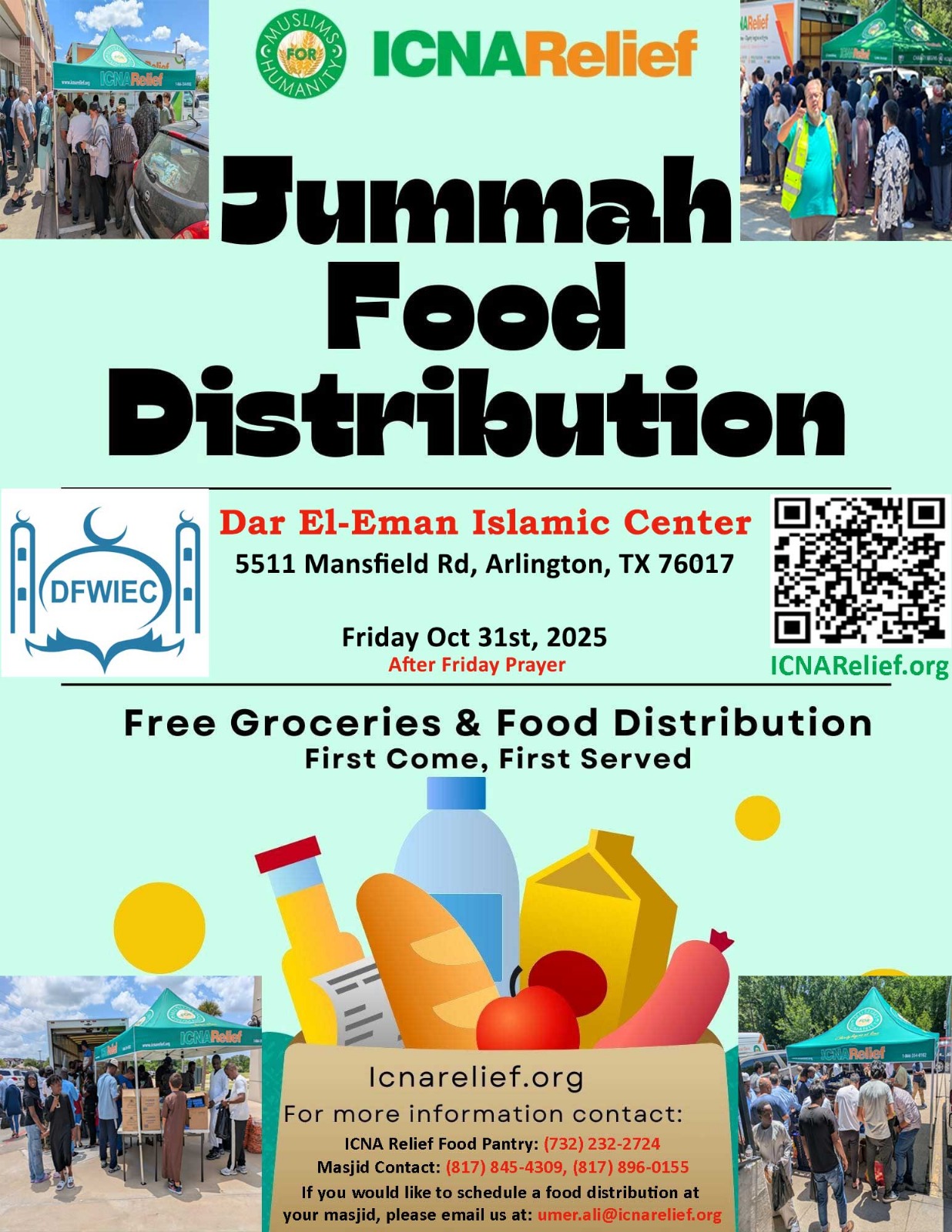 Jummah Food Distribution