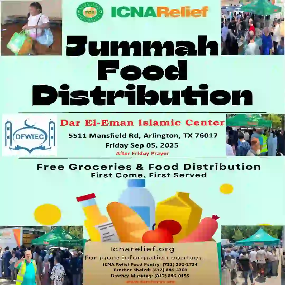 Food Distribution – Dar El-Eman Islamic Center
